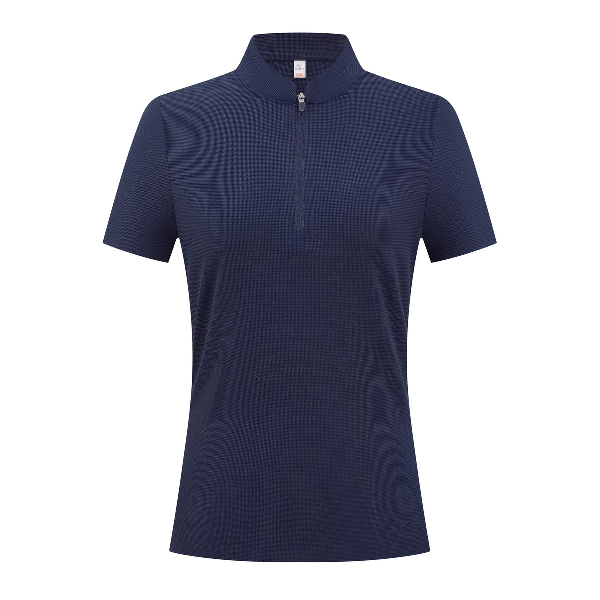 Half-zip men's and women's apparel, stand-up collar sports jersey, UV-protective T-shirt