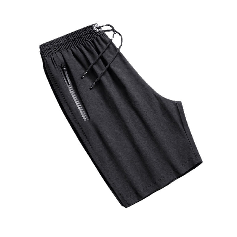 Summer casual shorts men's elastic quick-drying pants