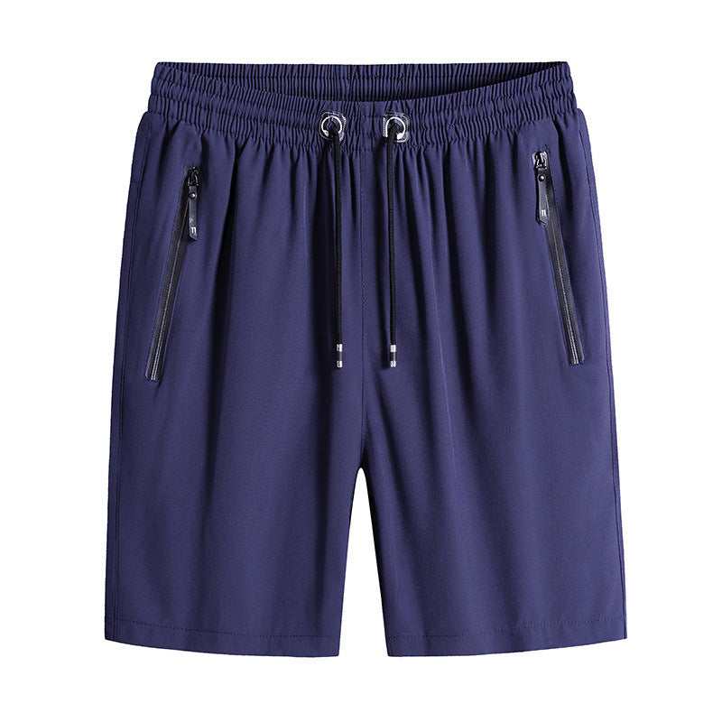 Summer casual shorts men's elastic quick-drying pants