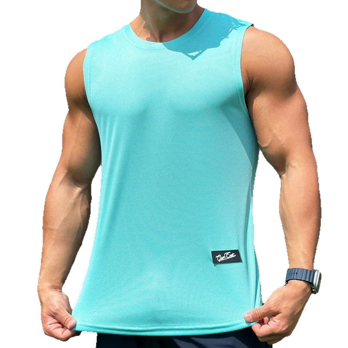 Summer Men's Pullover Crew Neck Base Shirt
