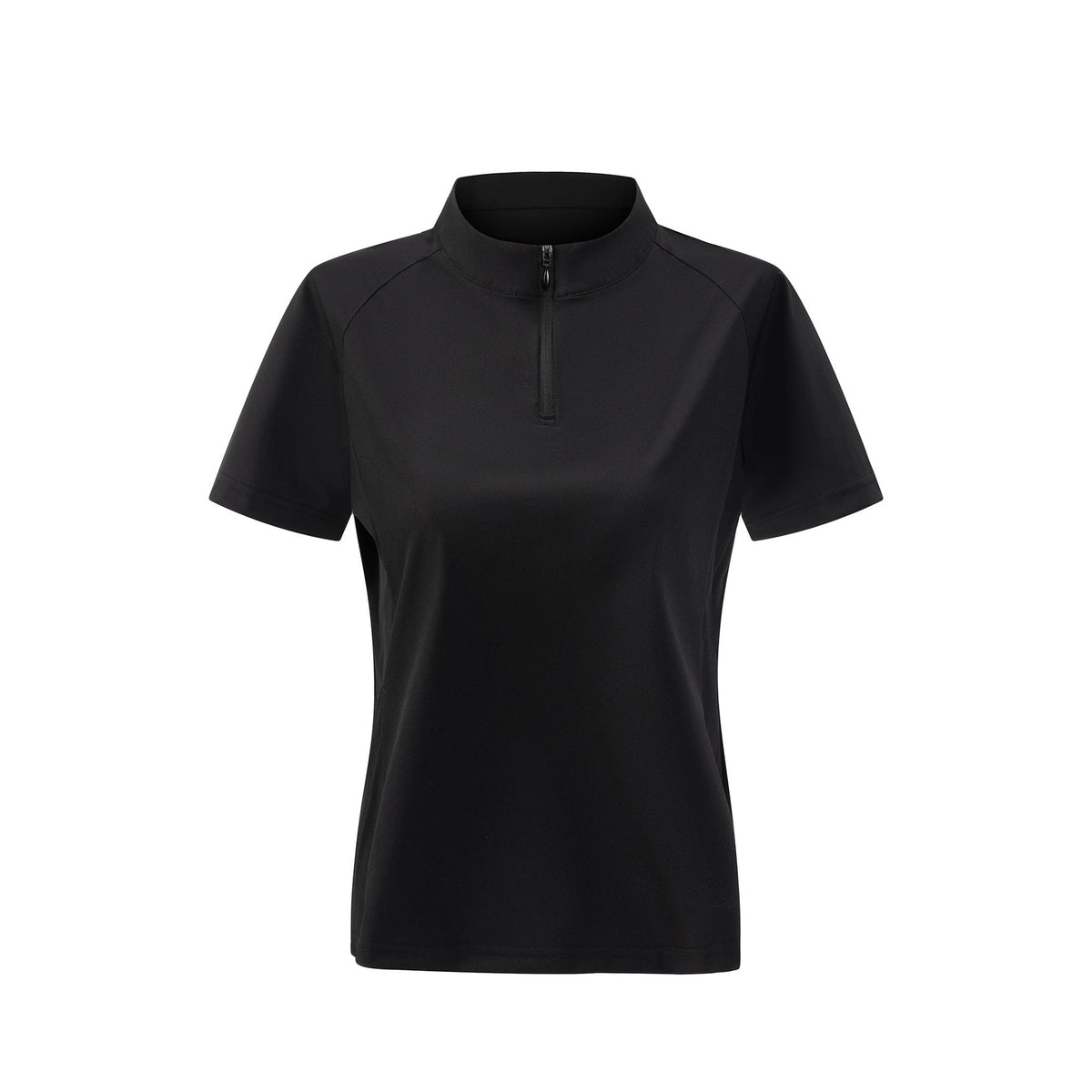 Half-zip men's and women's apparel, stand-up collar sports jersey, UV-protective T-shirt