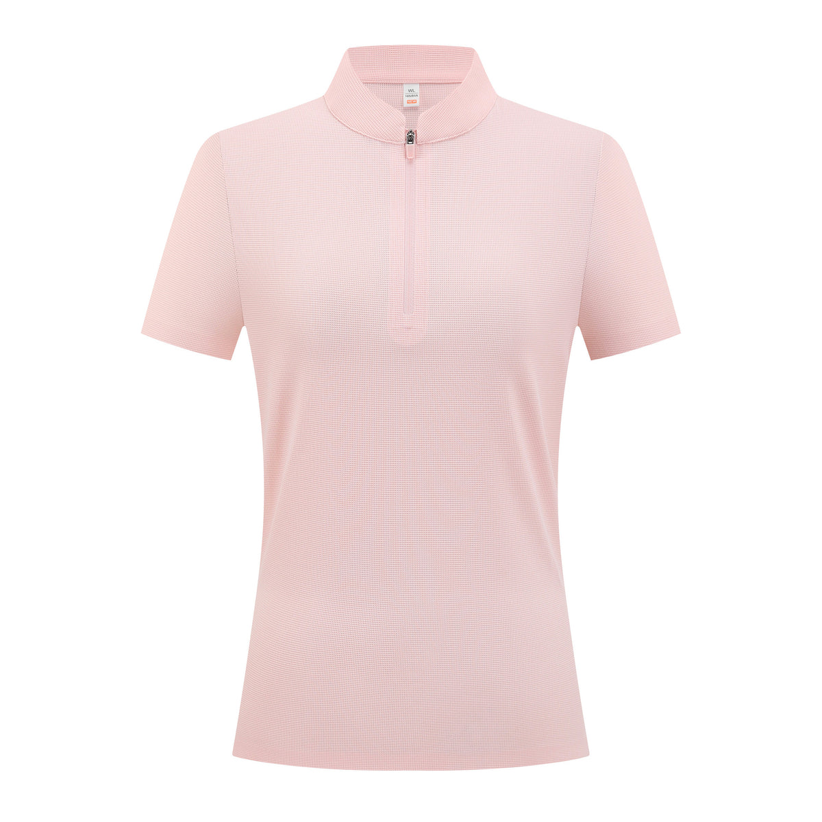 Half-zip men's and women's apparel, stand-up collar sports jersey, UV-protective T-shirt