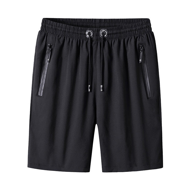 Summer casual shorts men's elastic quick-drying pants
