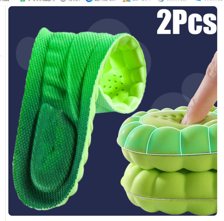 4D Cloud Sports Insoles - Shock-Absorbing, Anti-Fatigue, Relieve Foot Pain