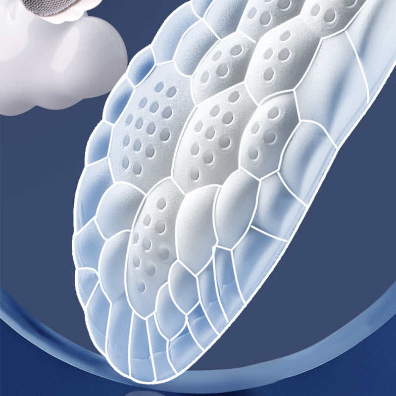 4D Cloud Sports Insoles - Shock-Absorbing, Anti-Fatigue, Relieve Foot Pain