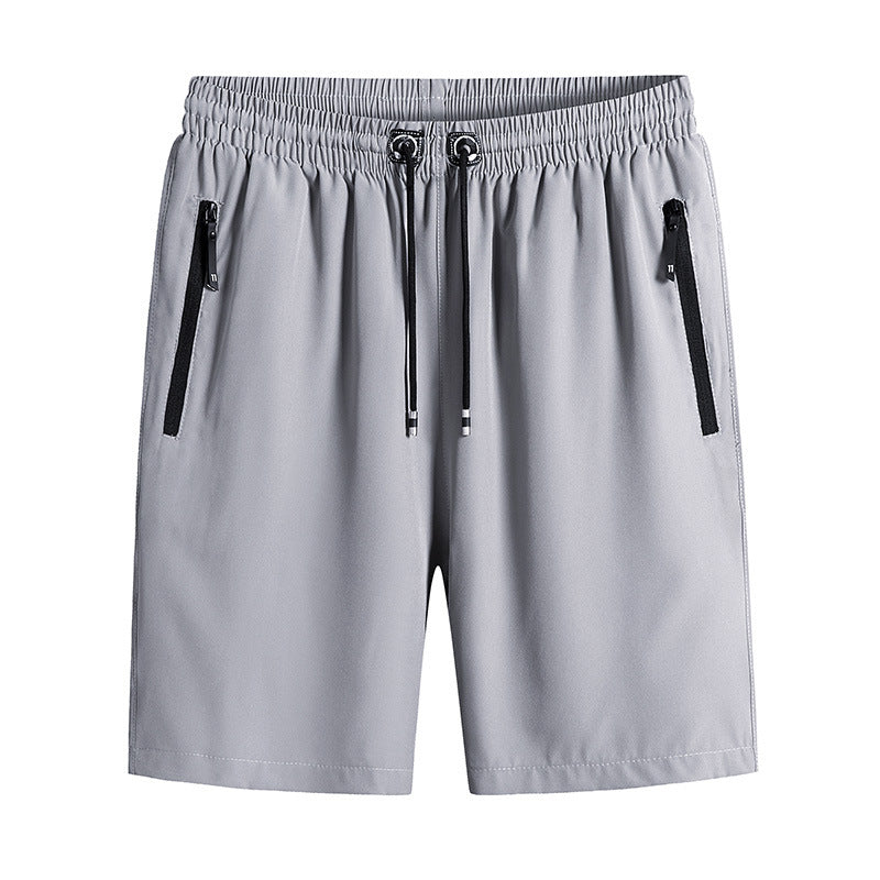 Summer casual shorts men's elastic quick-drying pants