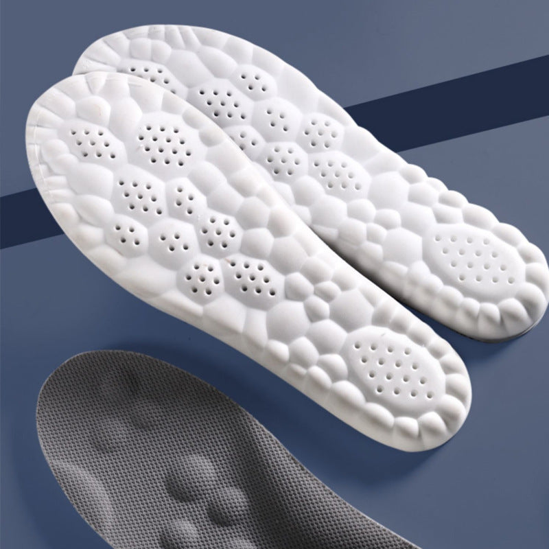 4D Cloud Sports Insoles - Shock-Absorbing, Anti-Fatigue, Relieve Foot Pain