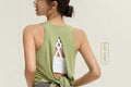 Stylish sports tops, loose quick-drying, sleeveless slit vests, casual blouses.