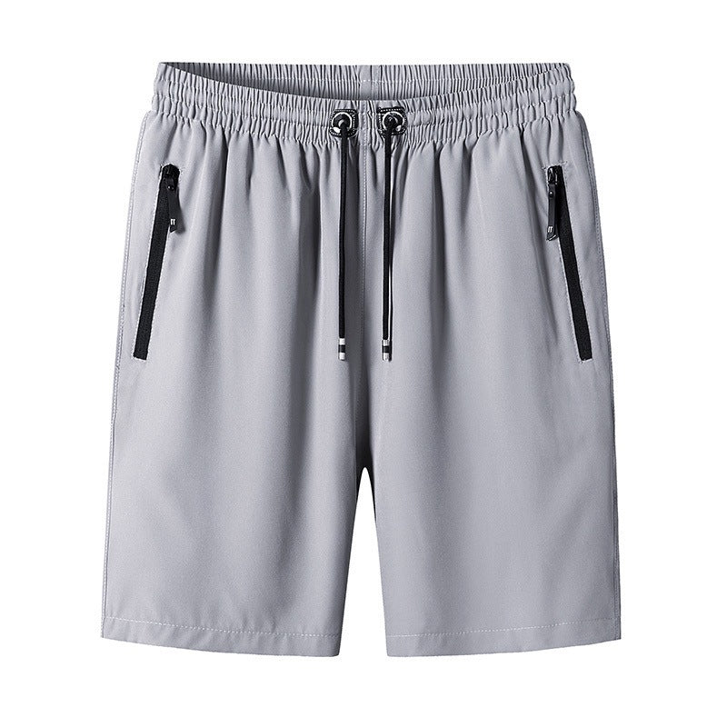 Summer casual shorts men's elastic quick-drying pants