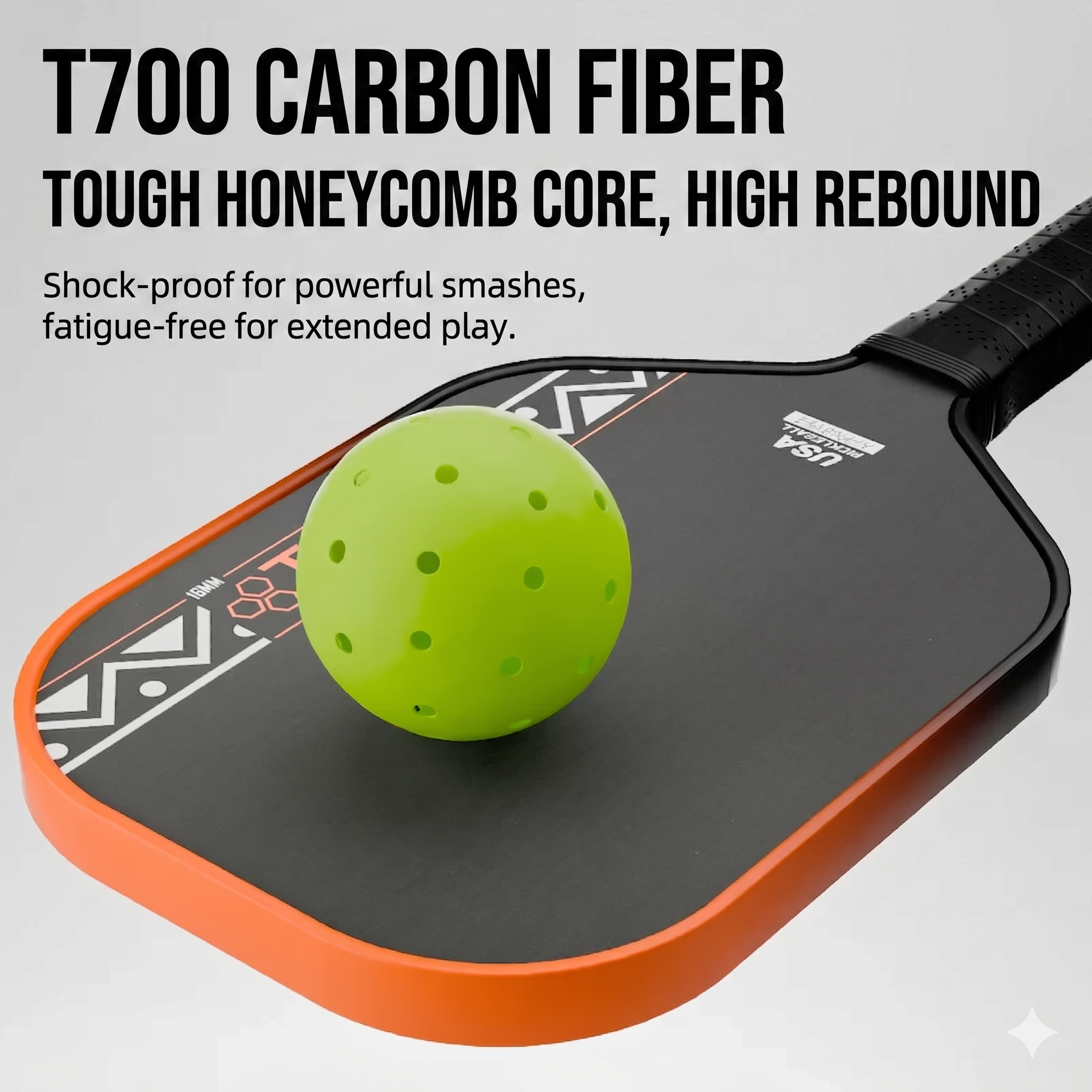 T700 carbon fiber pickleball rackets